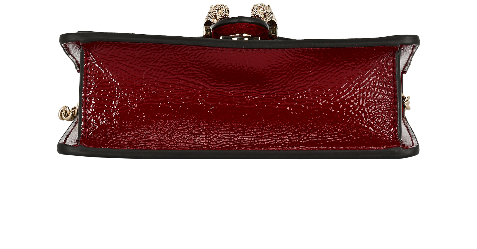 Mini Dionysus, &pound;650, Handbags, Red, Patent Leather, Top view